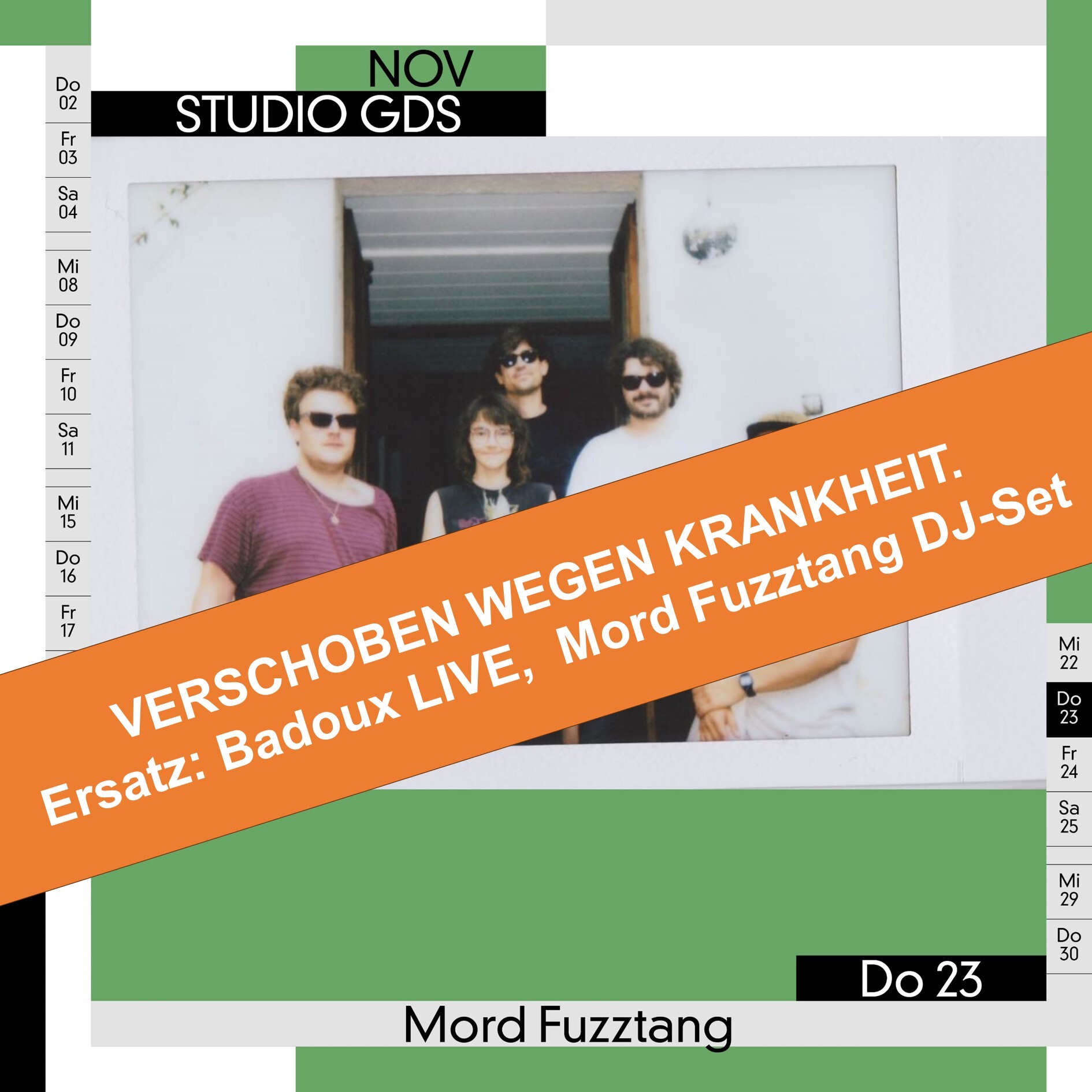 Mord Fuzztang verschoben